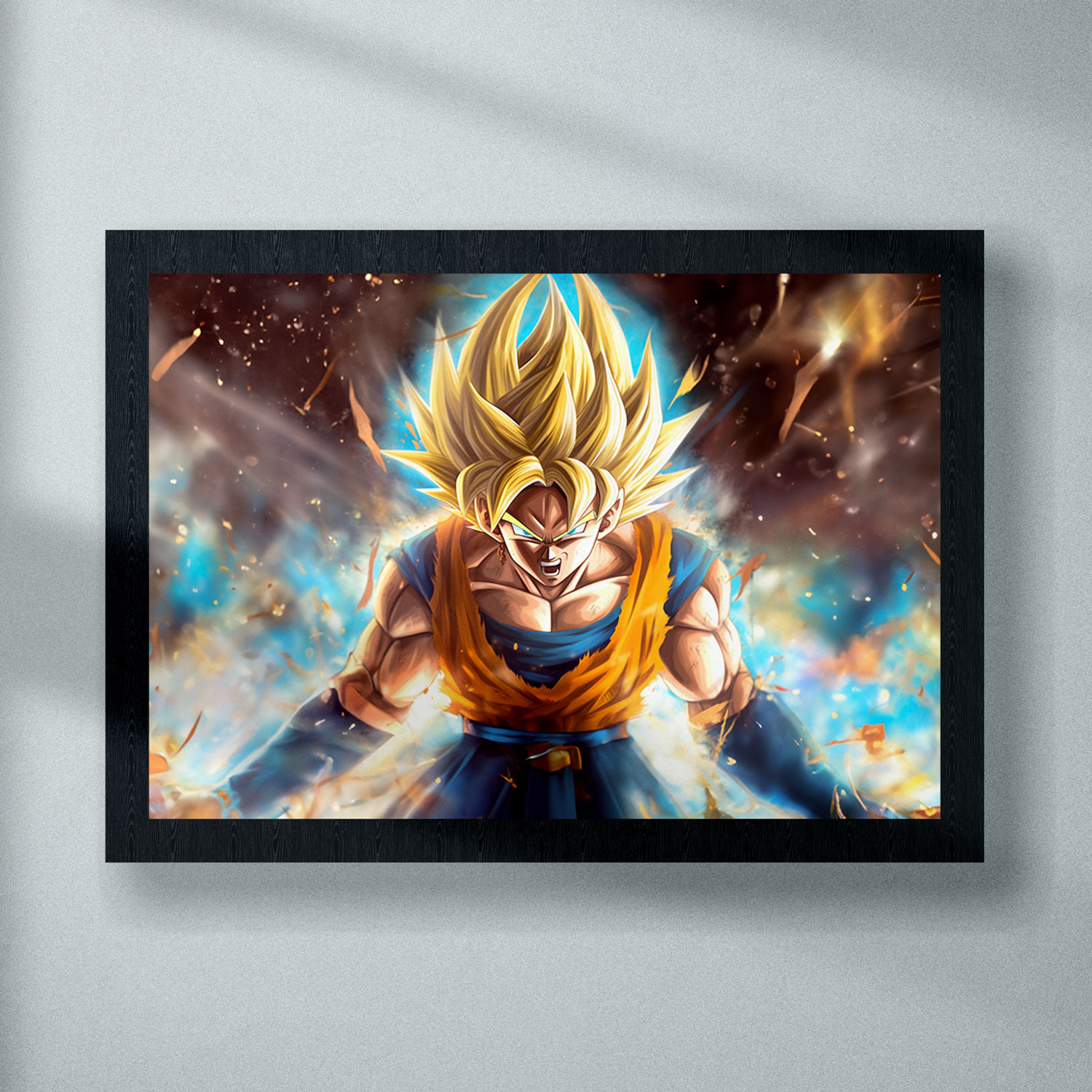 Quadro Decorativo Desenhos Dragon Ball Z - 12 em Promoção na