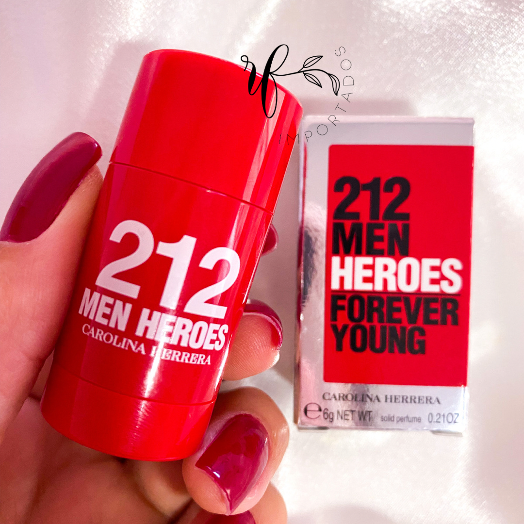 Carolina Herrera - Miniatura Perfume Sólido 212 Men Heroes