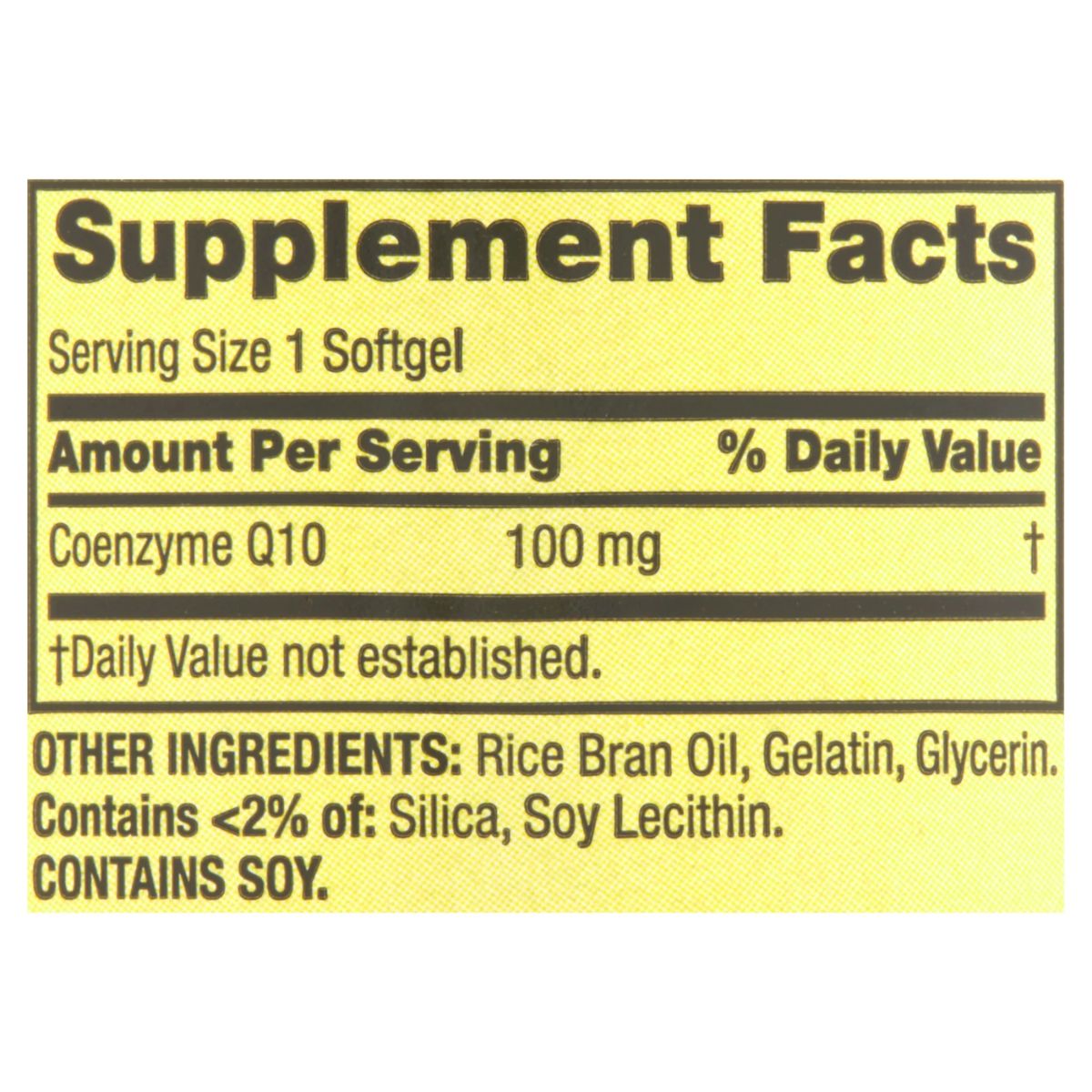 Spring Valley - Coenzima CoQ10 Heart Health Rapid-Release 100mg 60 ...