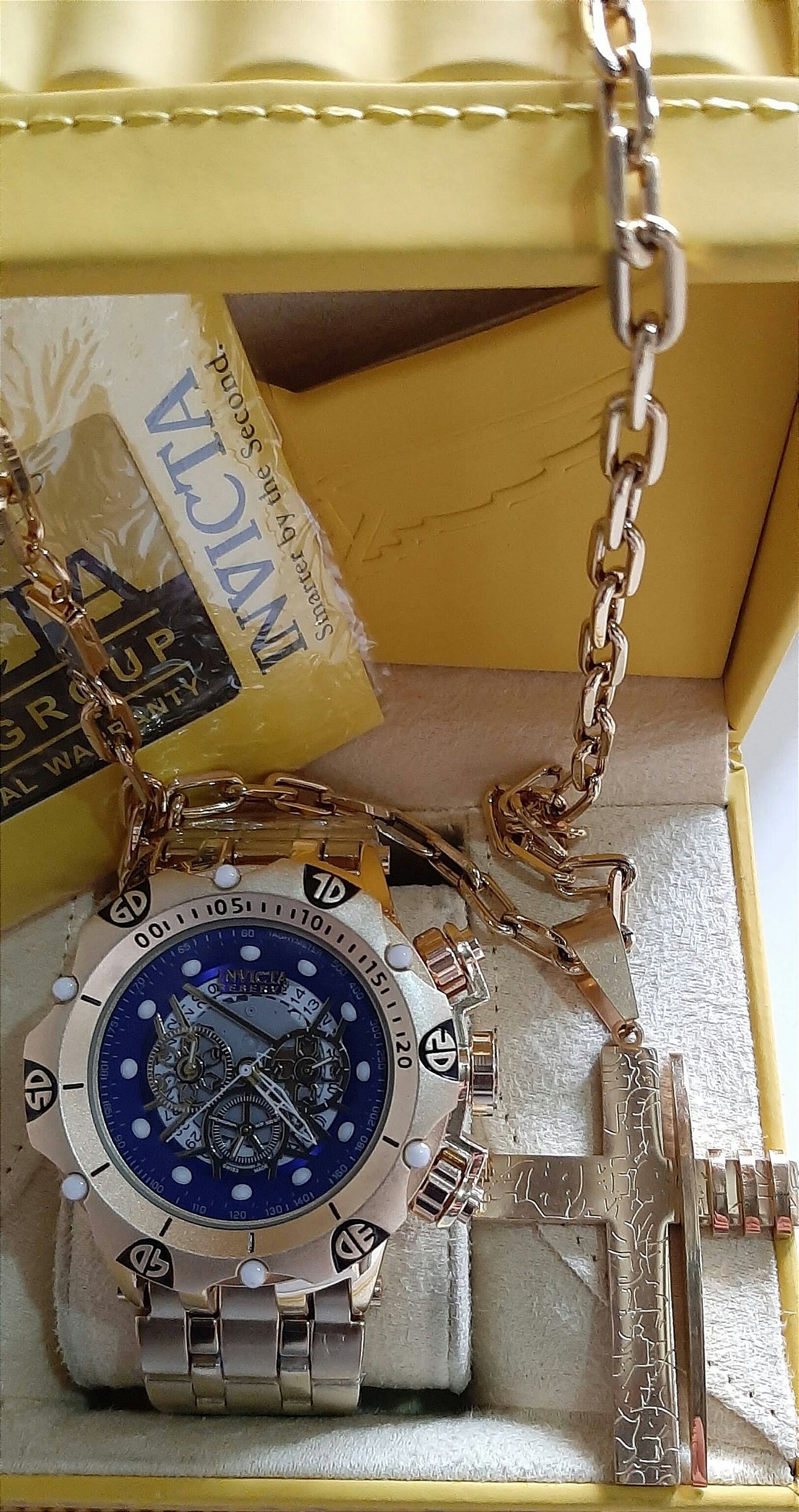 Invicta hybrid best sale skeleton