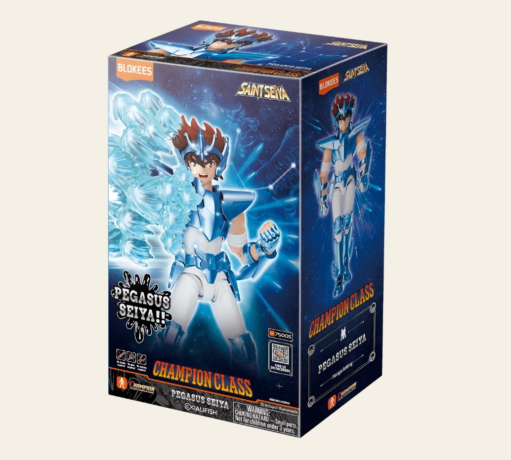 Champion Class Pegasus Seiya Blokees Saint Seiya Original - Loja