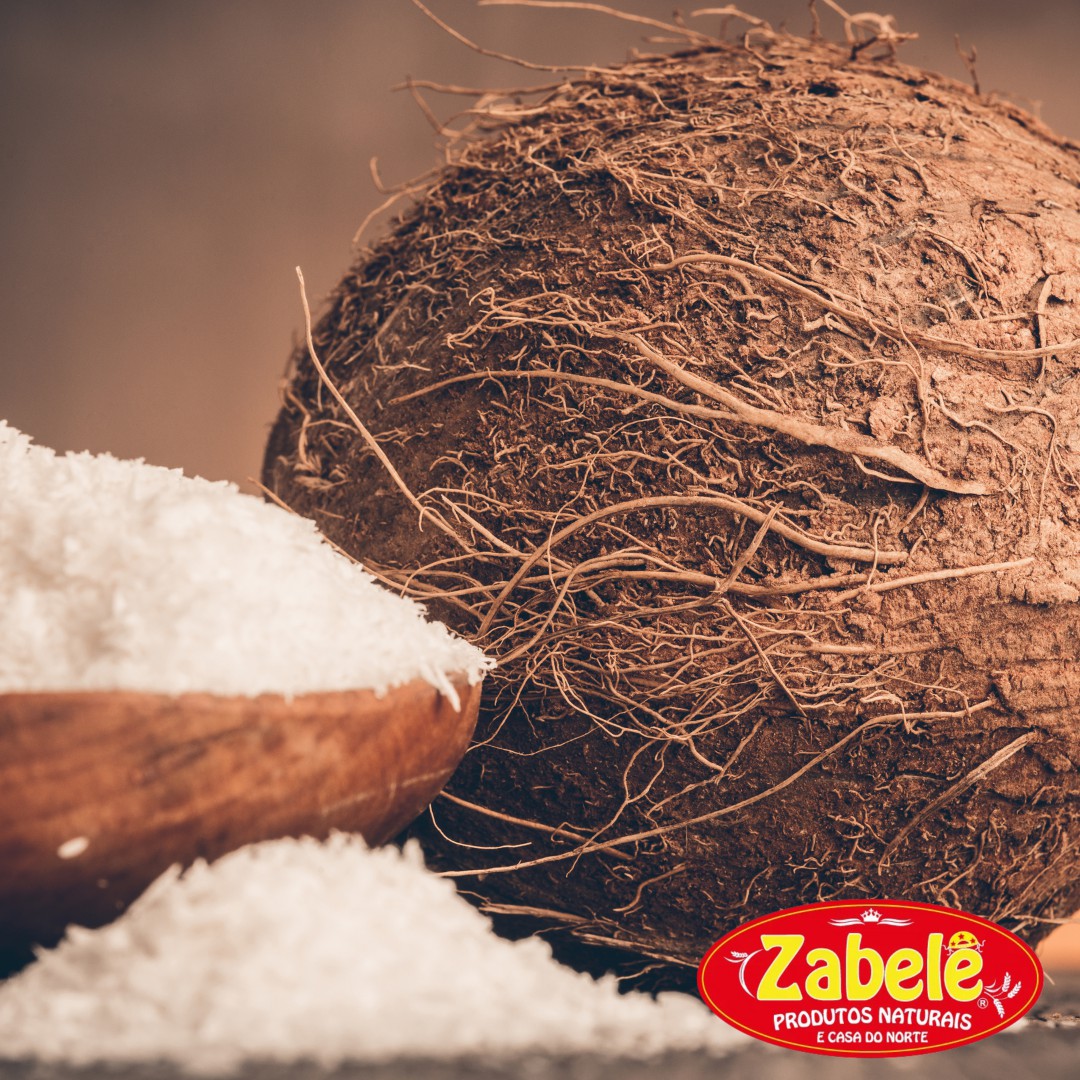 Coco Ralado Fino - Zabelê Produtos Naturais