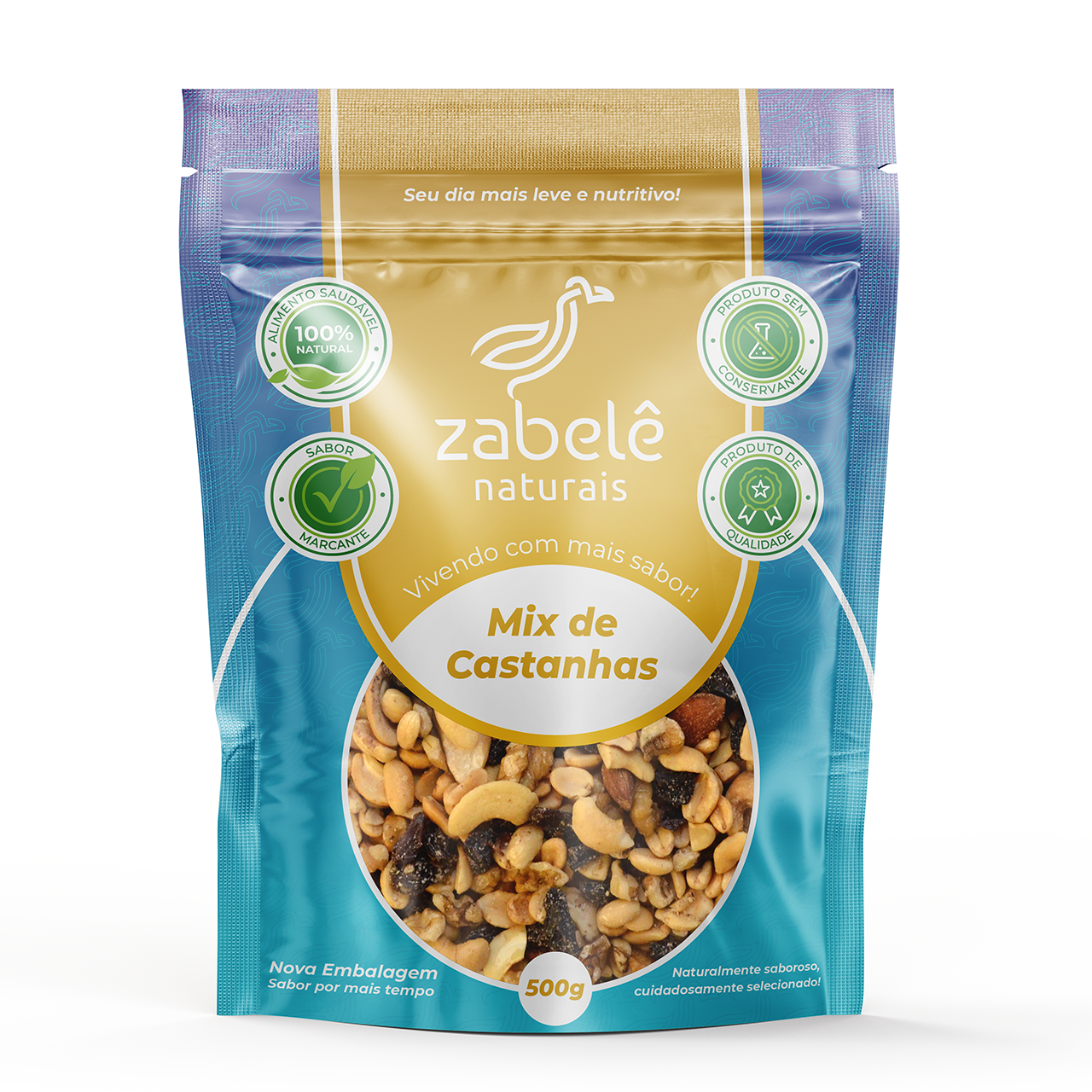 Mix de Castanhas - Zabelê Naturais - Zabelê Produtos Naturais