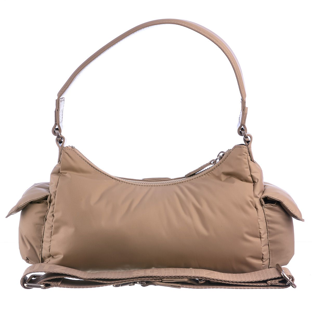 Bolsa Feminina Média Tiracolo Linho Resort 24 Schutz Fendi