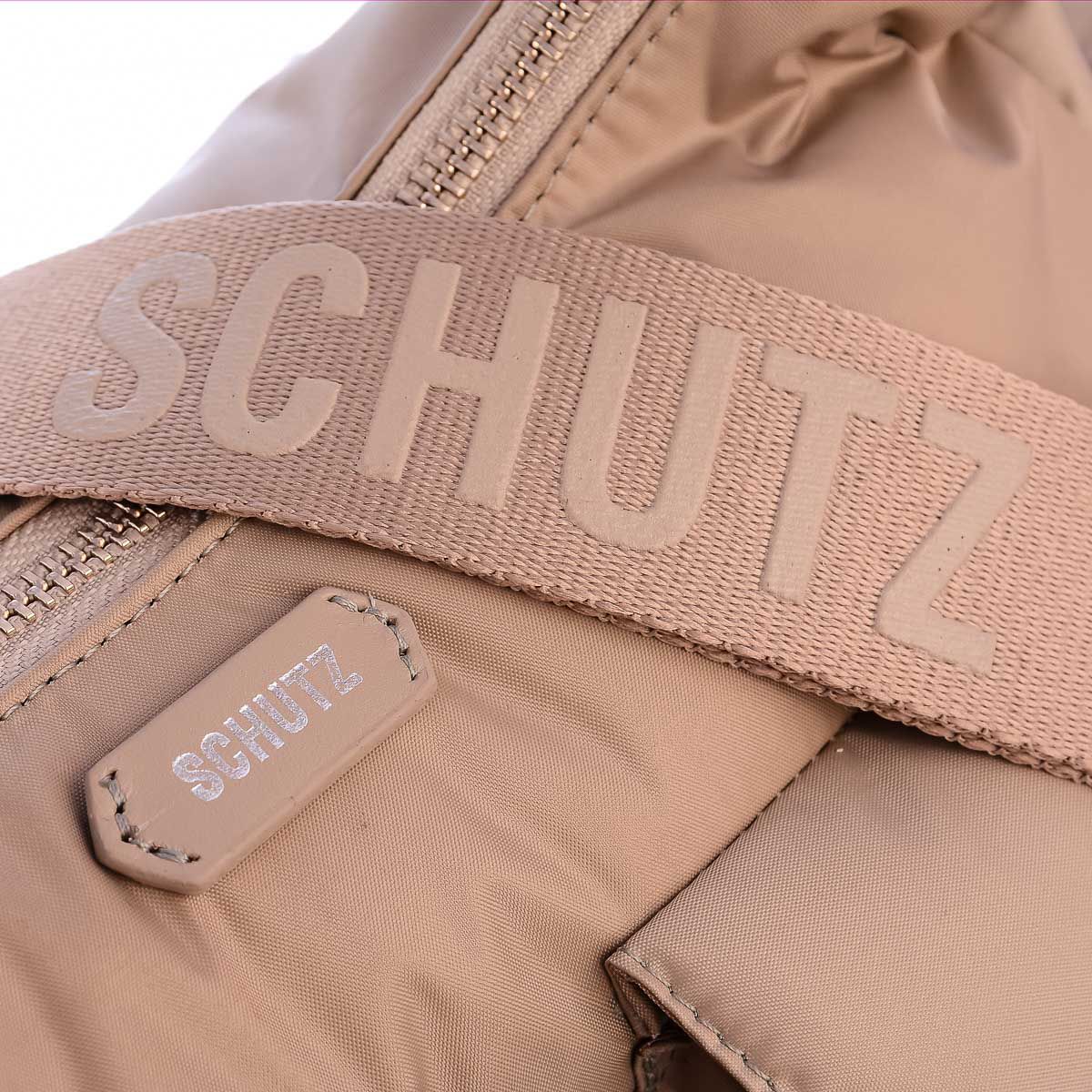 Bolsa Feminina Média Tiracolo Linho Resort 24 Schutz Fendi