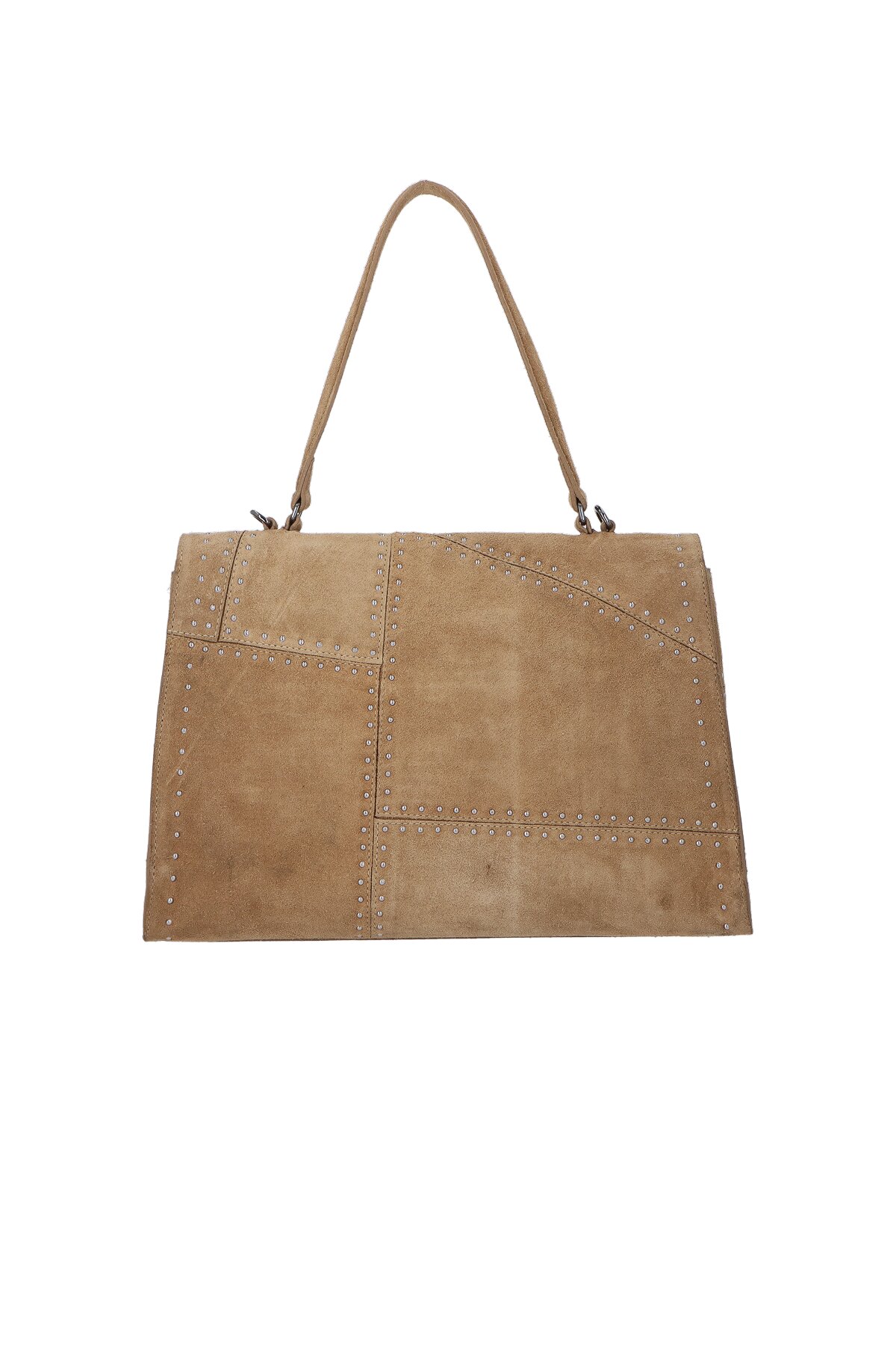 ファナテックス 15 TAISEI 大勢 Bolsa Grande Com Tachas Camurça Luiza Barcelos Fendi - Specchio