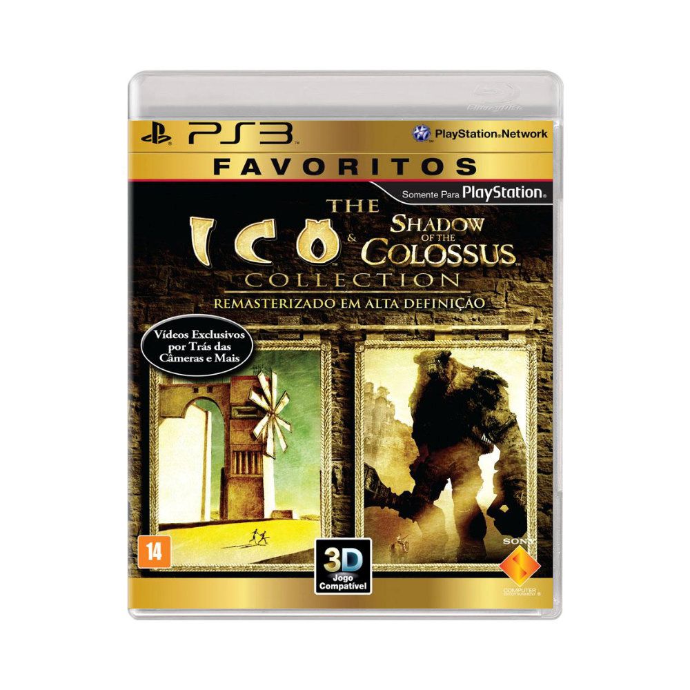 Jogo The ICO & Shadow of the Colossus - PS3 - SEM CAPA