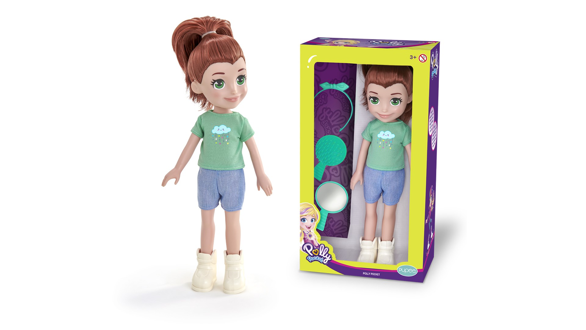 Polly Pocket 2 Amigas Hora De Brincar Com Acessórios Mattel