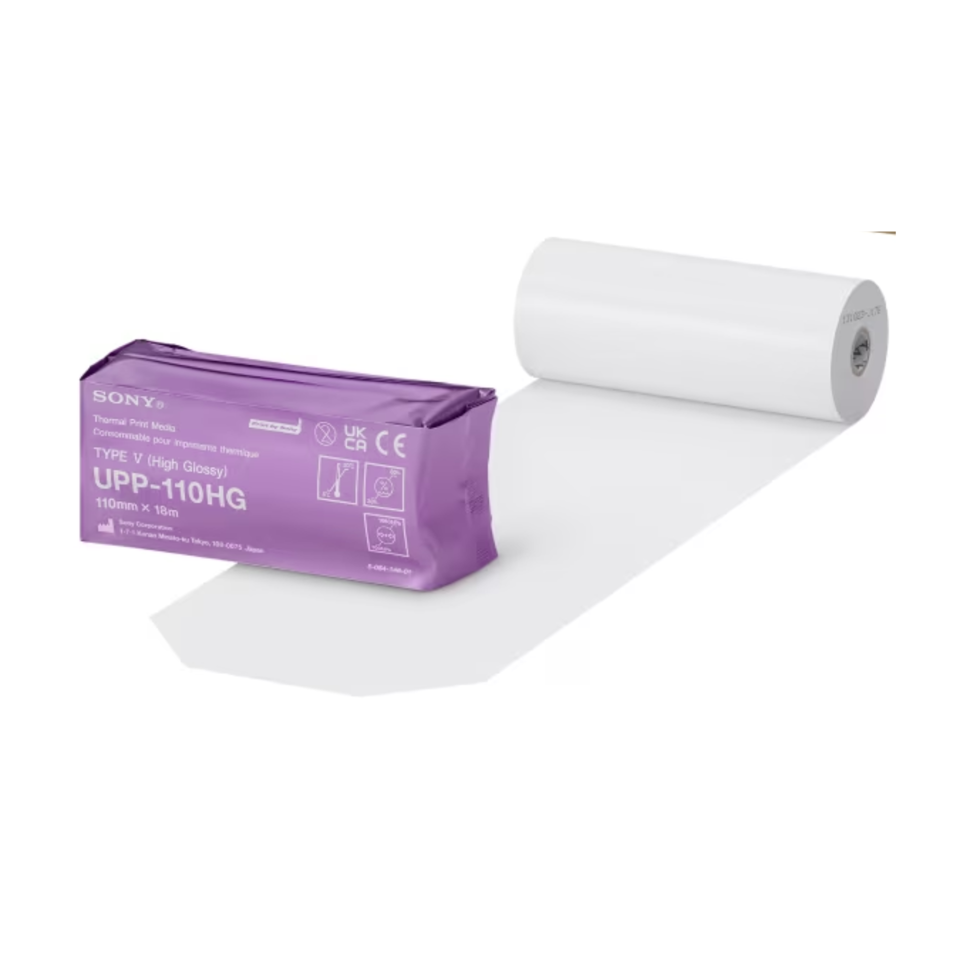 SONY サーマルプリントペーパー UPP-110HG Papel Sony UPP-110HG - ProMedical