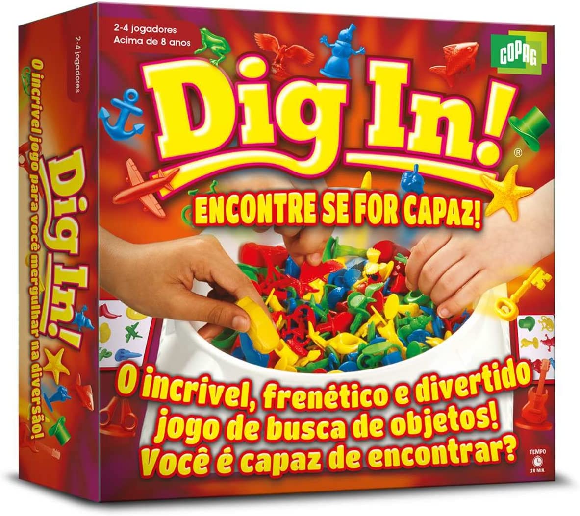 Jogo Dig In Encontre Se For Capaz Copag - 88148