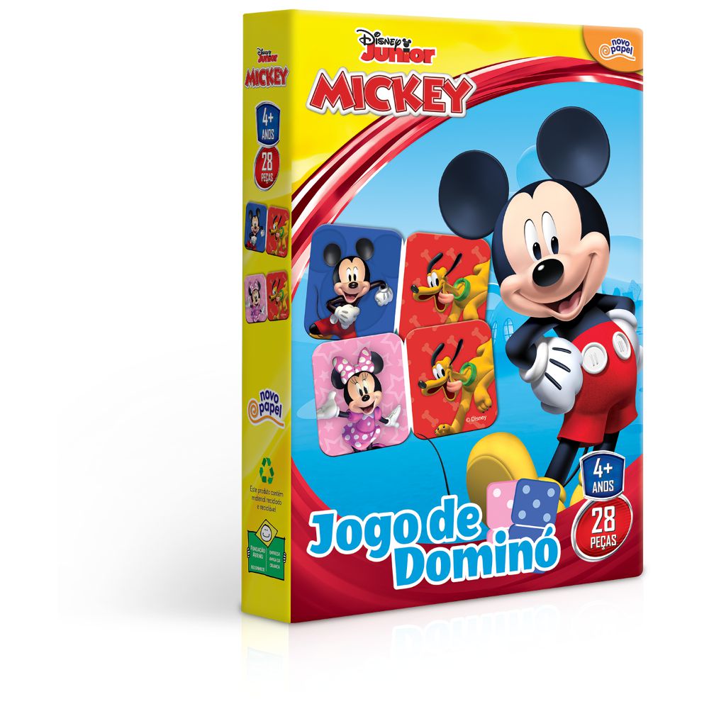 Jogo De Dominó Princesas Disney 28 Peças 8009 Toyster