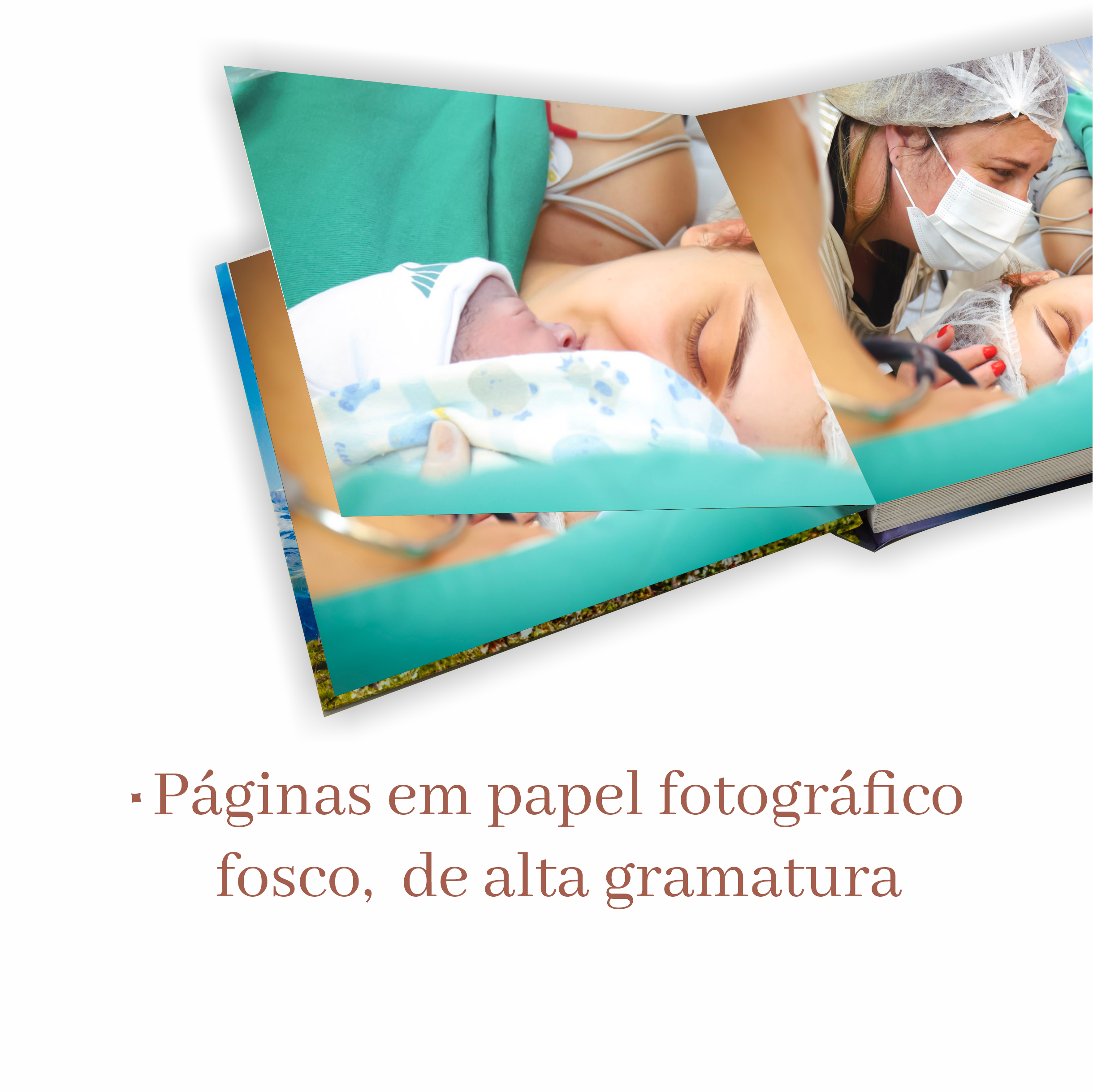 Fotolivro Personalizado Parto | Álbum de fotos parto - Álbum de parto -  Colando História, image size:2439x2438