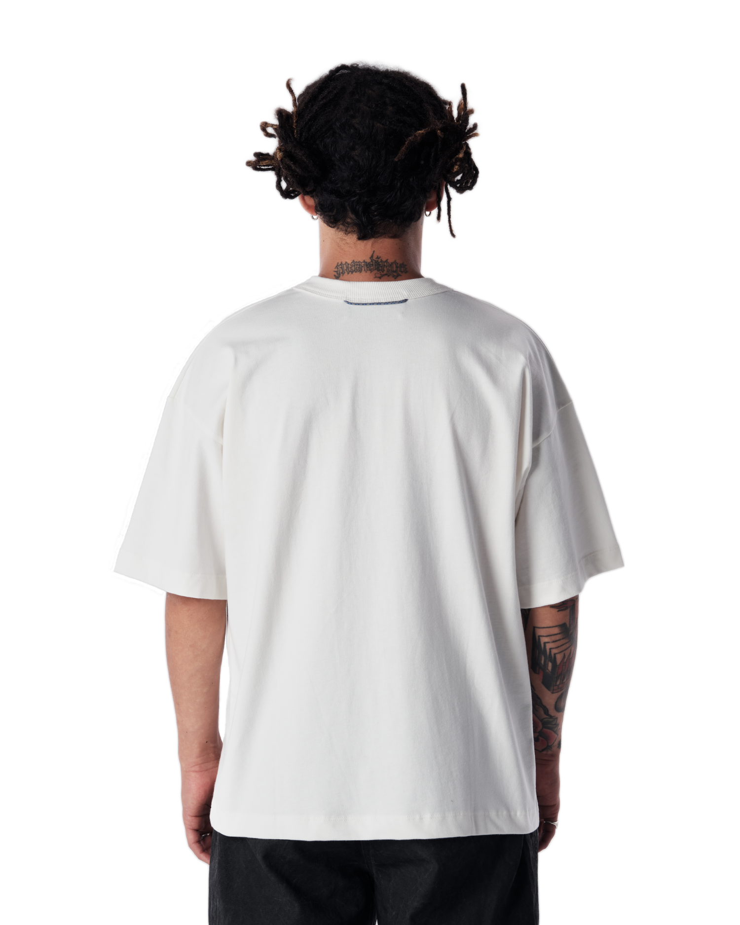 Camiseta Quadro Creations Stencil Off White - Overstreets