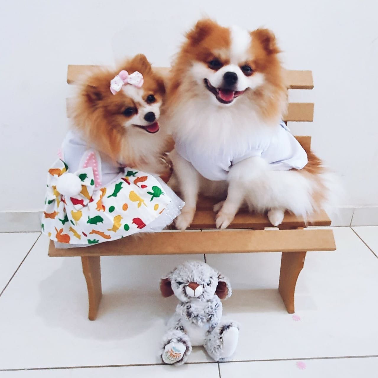 Pijamas De Páscoa Para Cães Vehomy - Kit 4 Peças Com Estampas Temáticas