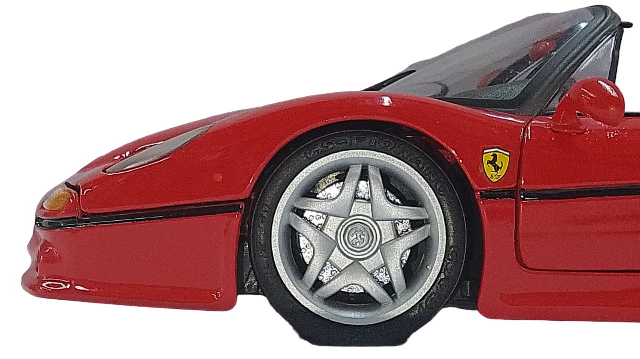 Modèle Réduit Ferrari F50 Au 1/18 De Maisto - Châssis Seulement - Occasion En Bon état