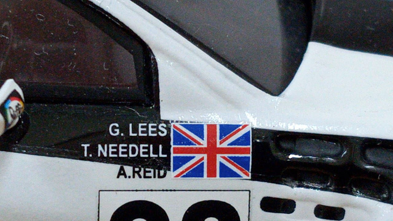 Photo Le Mans 1997 – Mark Skaife, Newcastle United, Lister Storm GTL, épreuve 24h