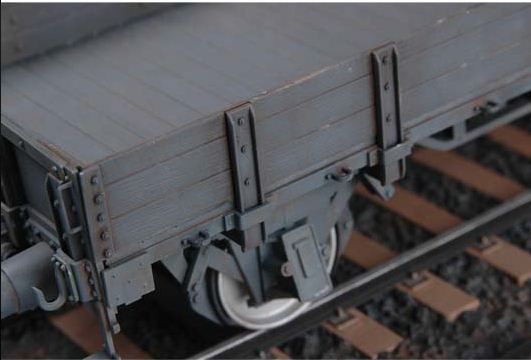 Maquette Trumpeter 1/35 – German Railway Gondola (flancs Bas) – Réf 01518 – Neuf