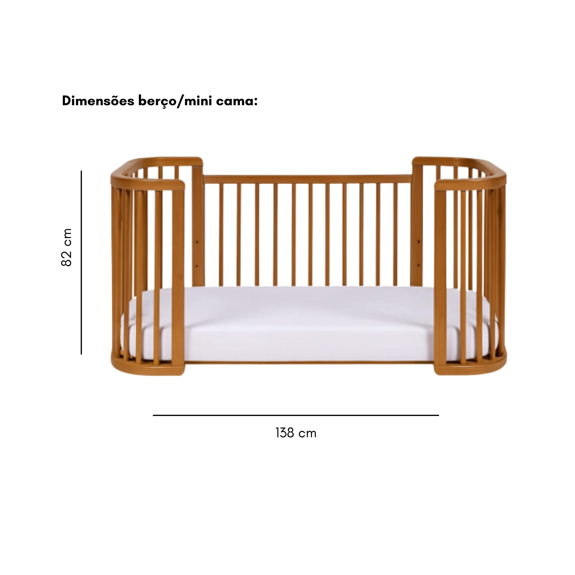 Berço Sleep – Evolutivo e Multifuncional 3 em 1 para o Quarto do