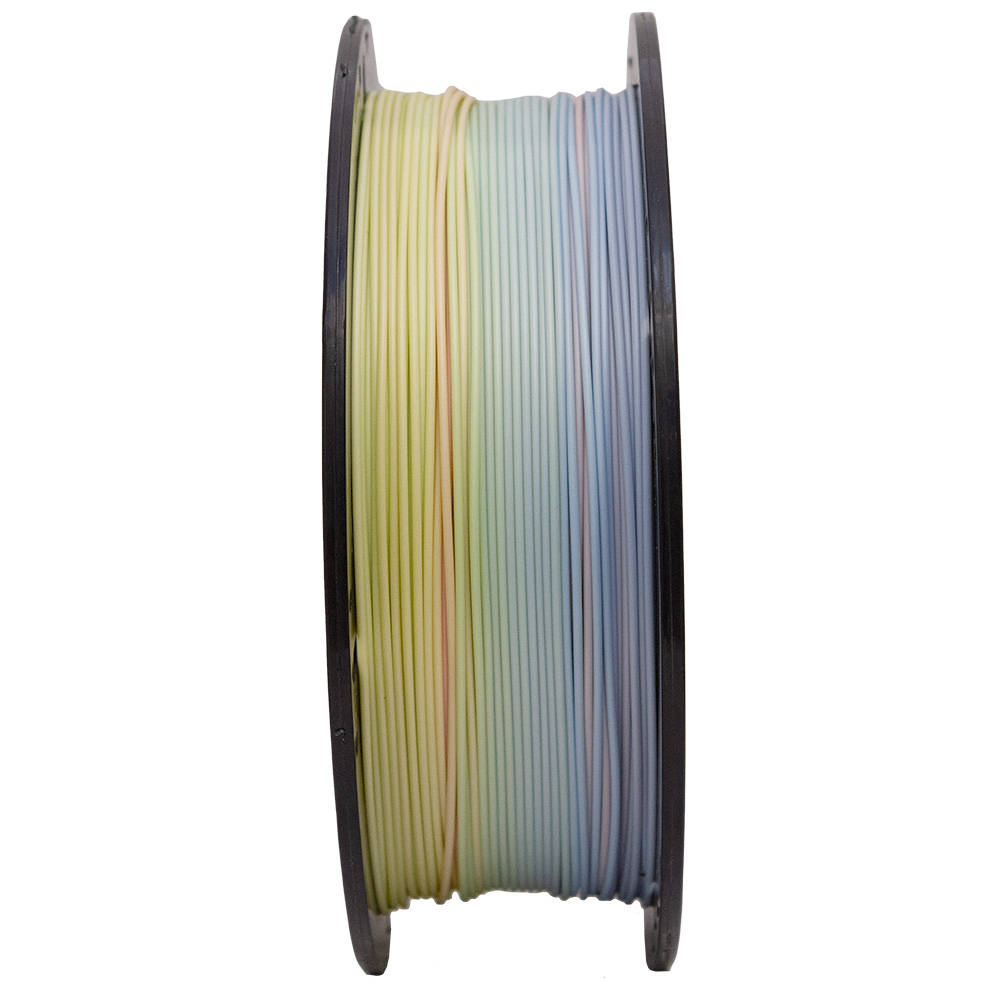 Filamento PLA Rainbow Amarelo / Azul / Vermelho Macaron Velvet High ...