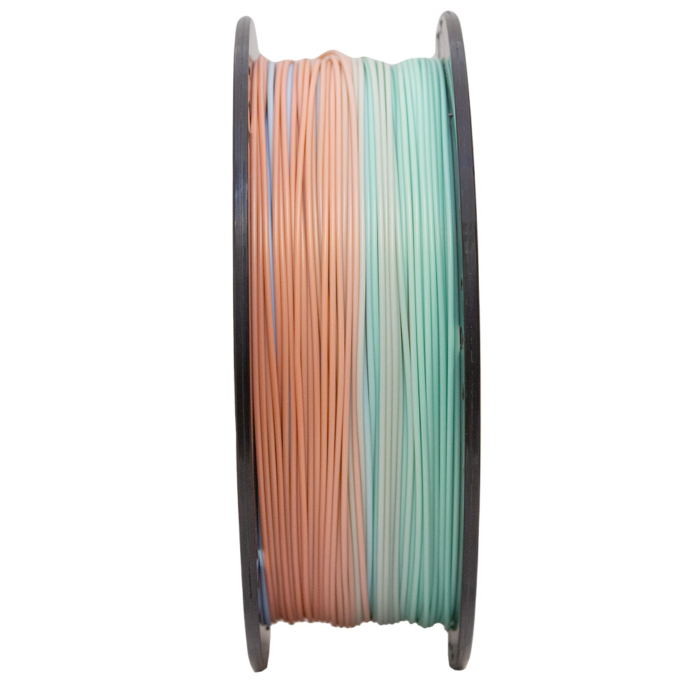Filamento PLA Rainbow Azul / Verde / Vermelho Macaron Velvet High Speed ...