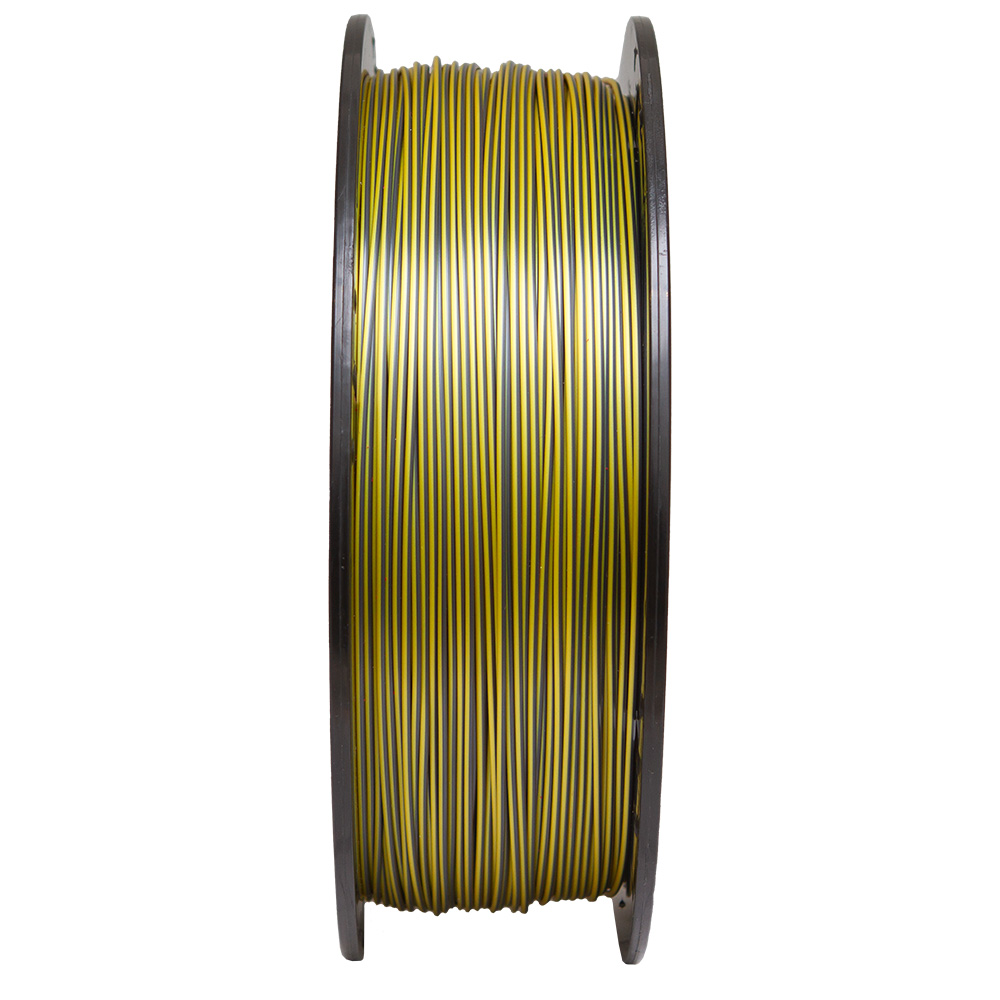 Filamento PLA Duo Color Dourado e Preto V-Silk High Speed | 1,75mm ...