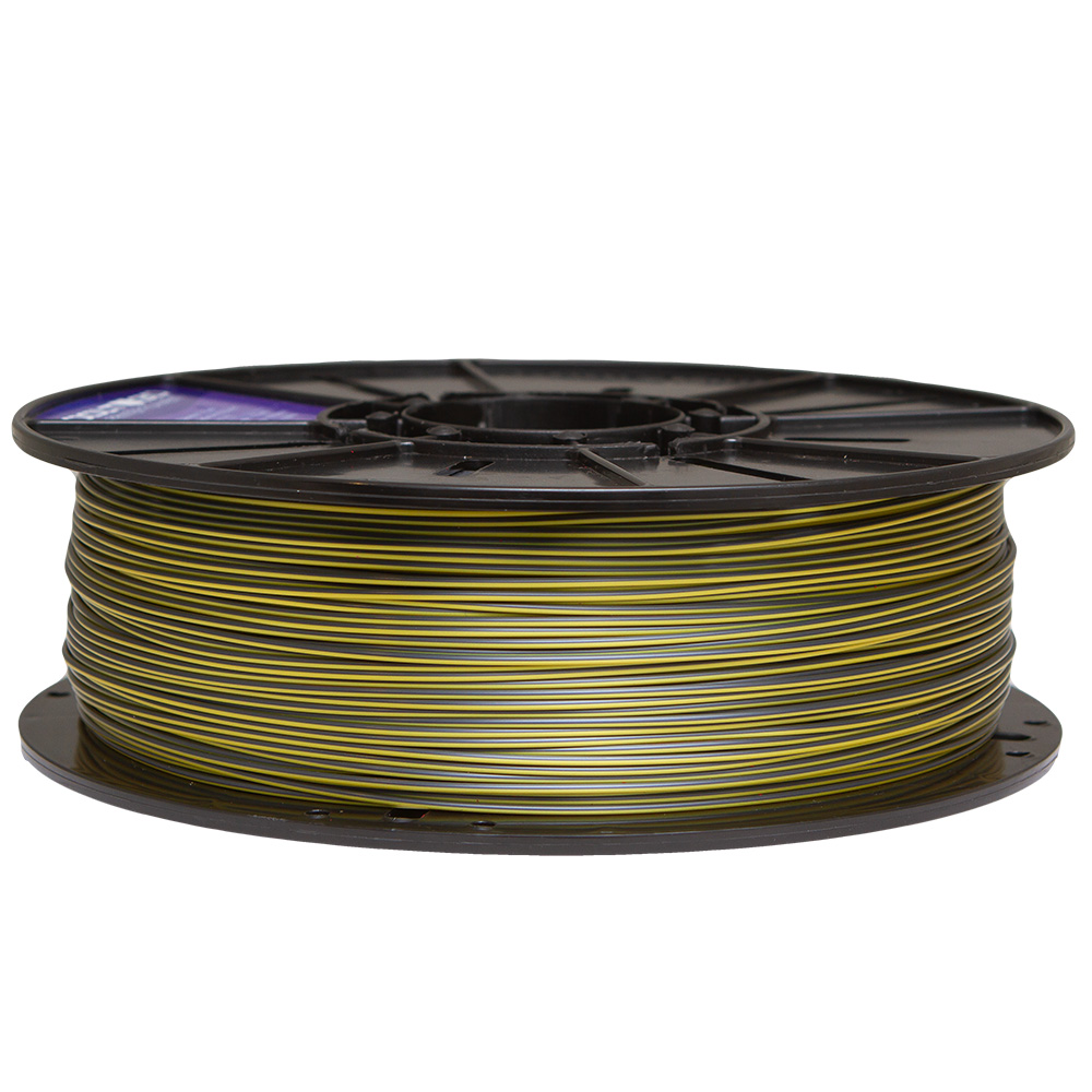 Filamento PLA Duo Color Dourado e Preto V-Silk High Speed | 1,75mm ...