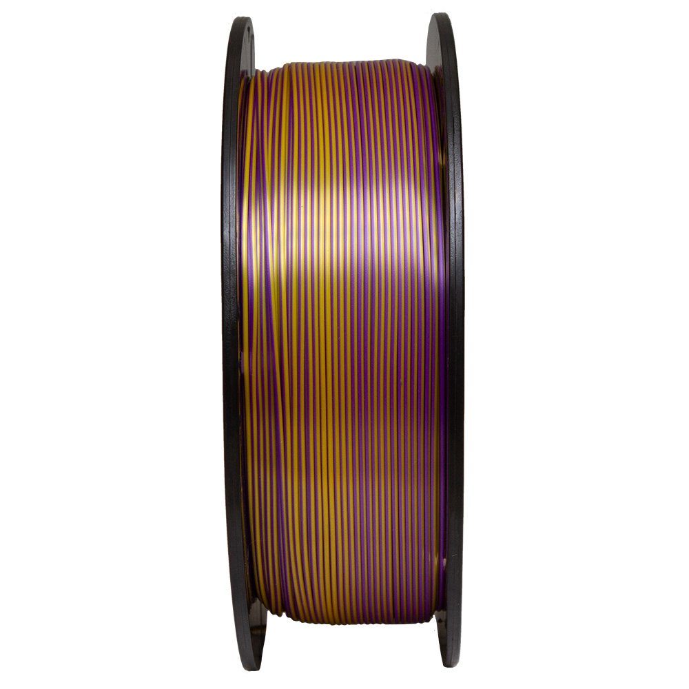 Filamento PLA Duo Color Dourado e Roxo V-Silk High Speed | 1,75mm | 1Kg ...