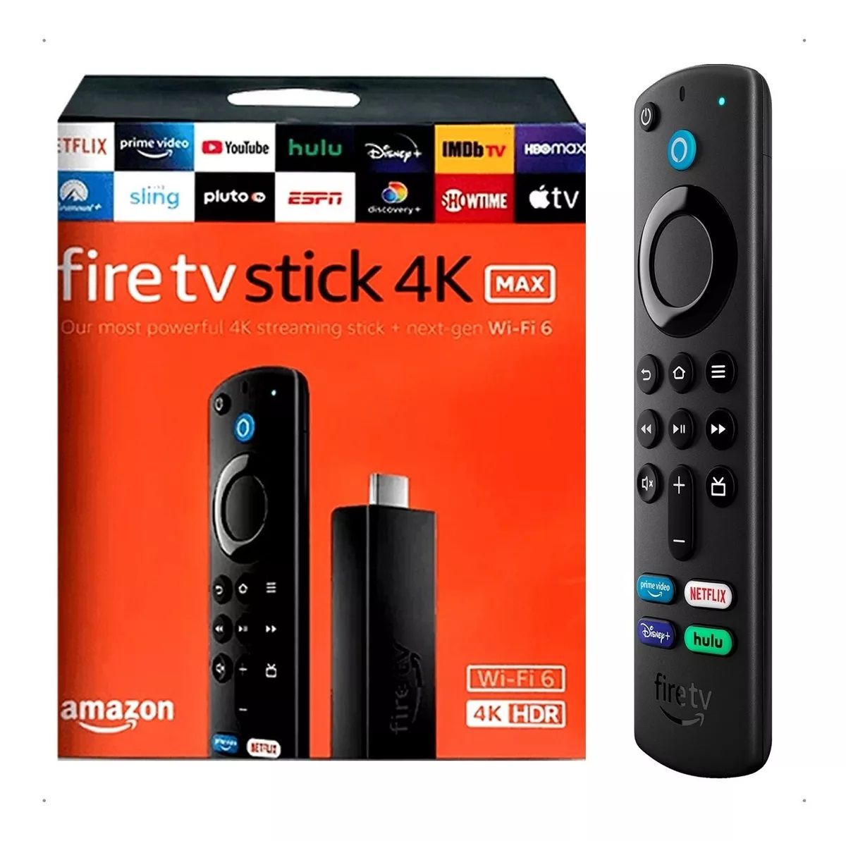 Fire Tv Box 4k Tv Stick 3 Inclui Comandos Da Tv Com Atalhos - GR Eletrônicos