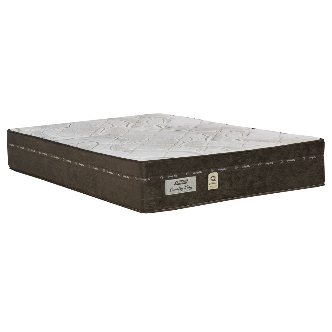 Conjunto Cama Box Gazin Casal de Molas Country King - Queen