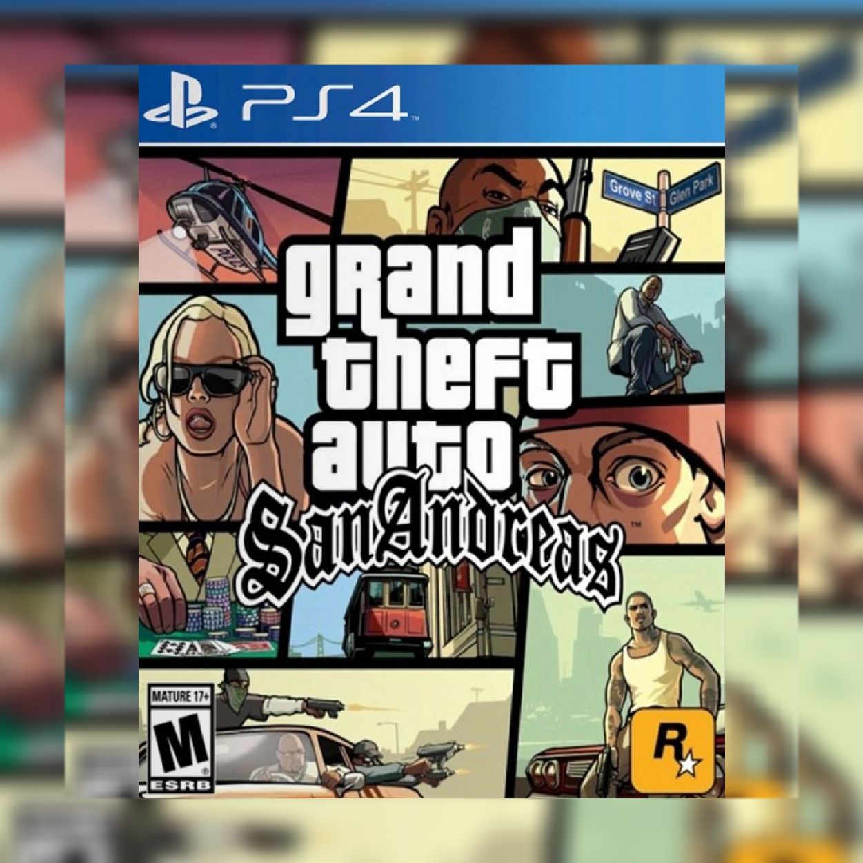 Jogo gta san andreas os 4