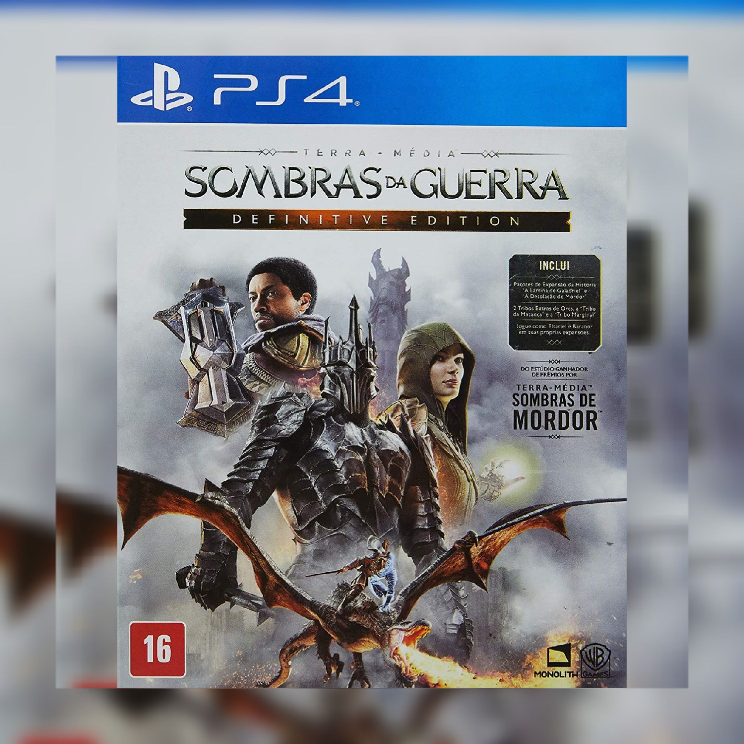 Terra média: Sombras da Guerra, Software