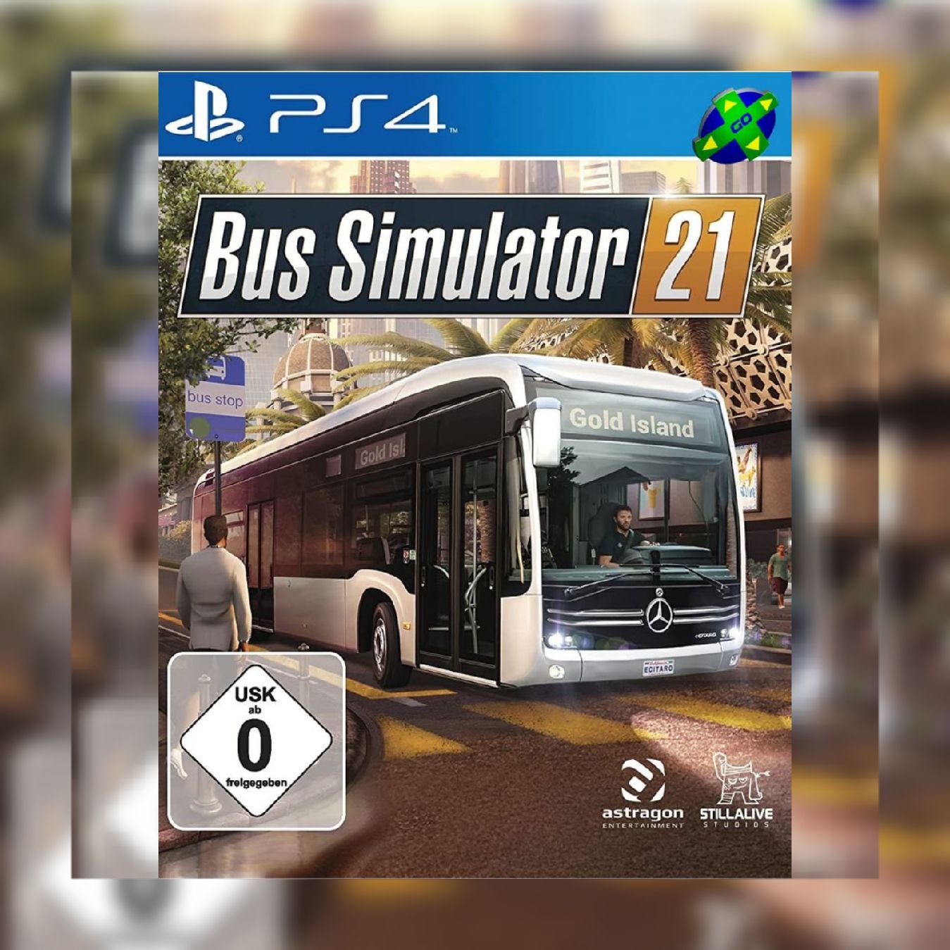 Ônibus elétrico Mercedes-Benz e-Citaro está no jogo Bus Simulator