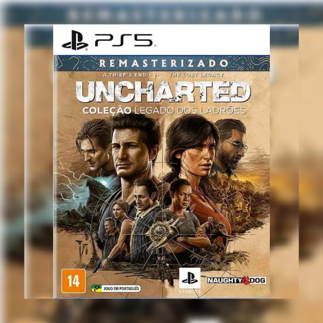 Jogo Uncharted: Coleção Legado dos Ladrões para PS5