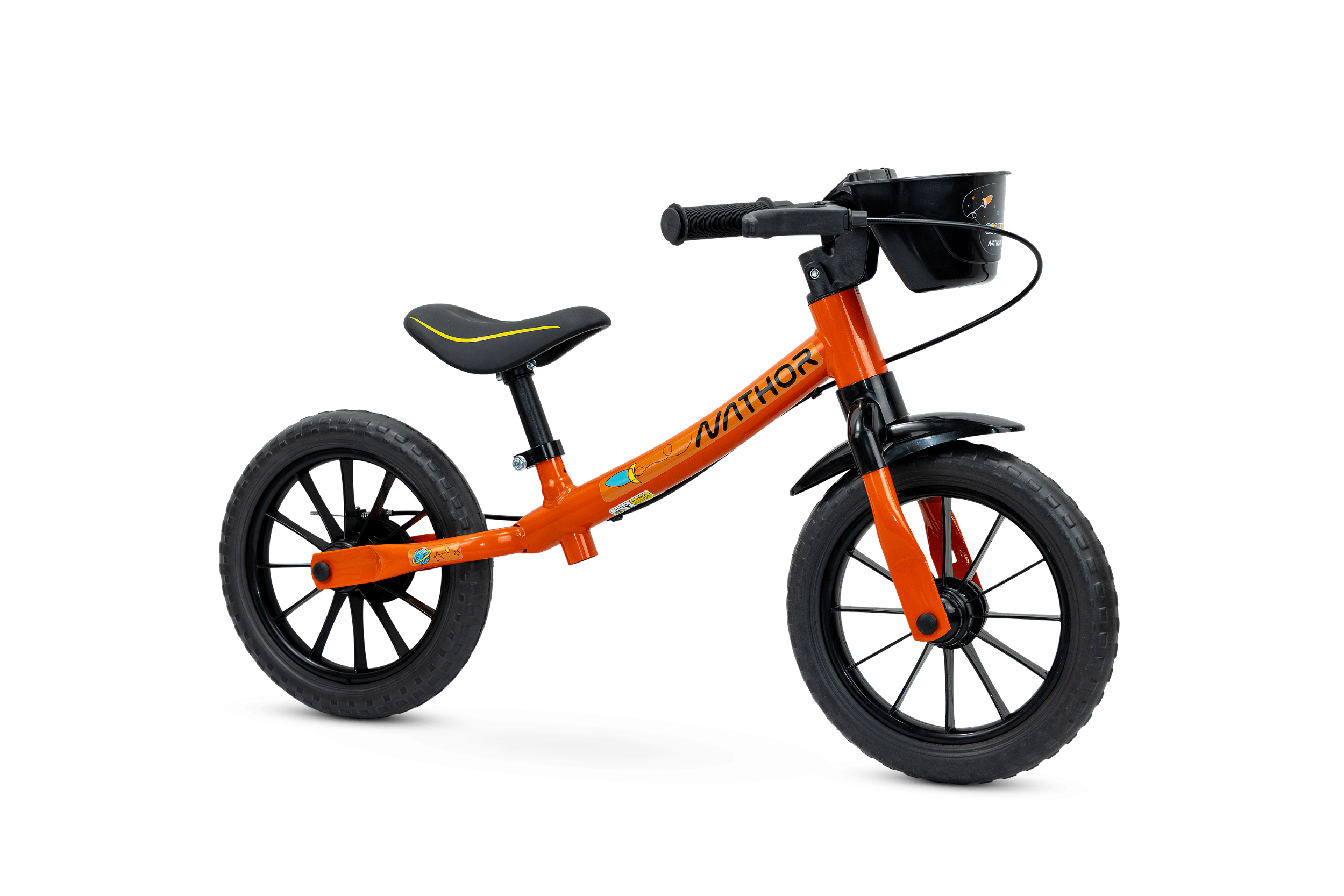Bicicleta Nathor Balance Bike Rocket Astro Aro 12 Cicles Jaime
