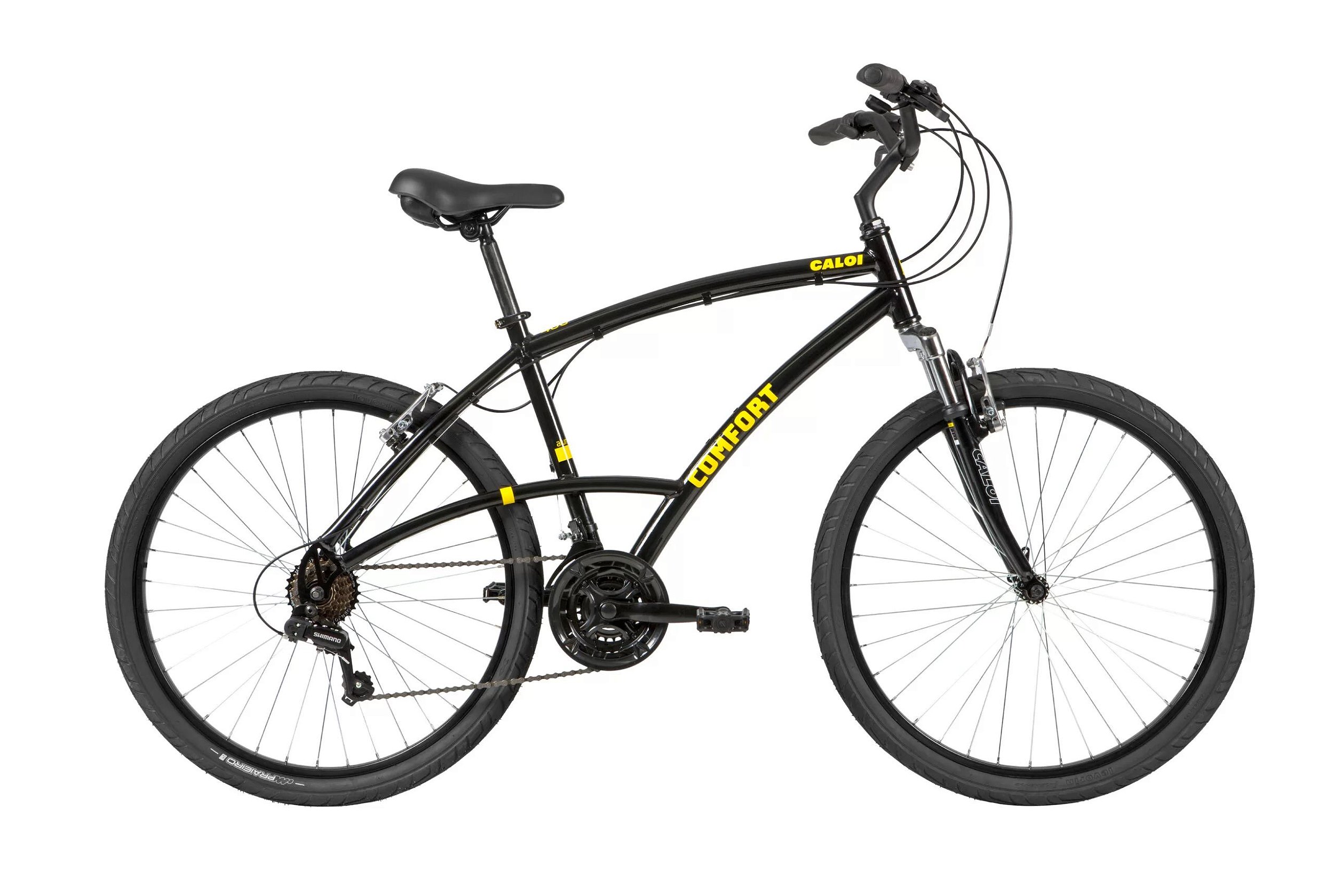 Bicicleta Aro 26 - Masculina - Caloi 400 Comfort - Alumínio - Preta -  Cicles Jaime