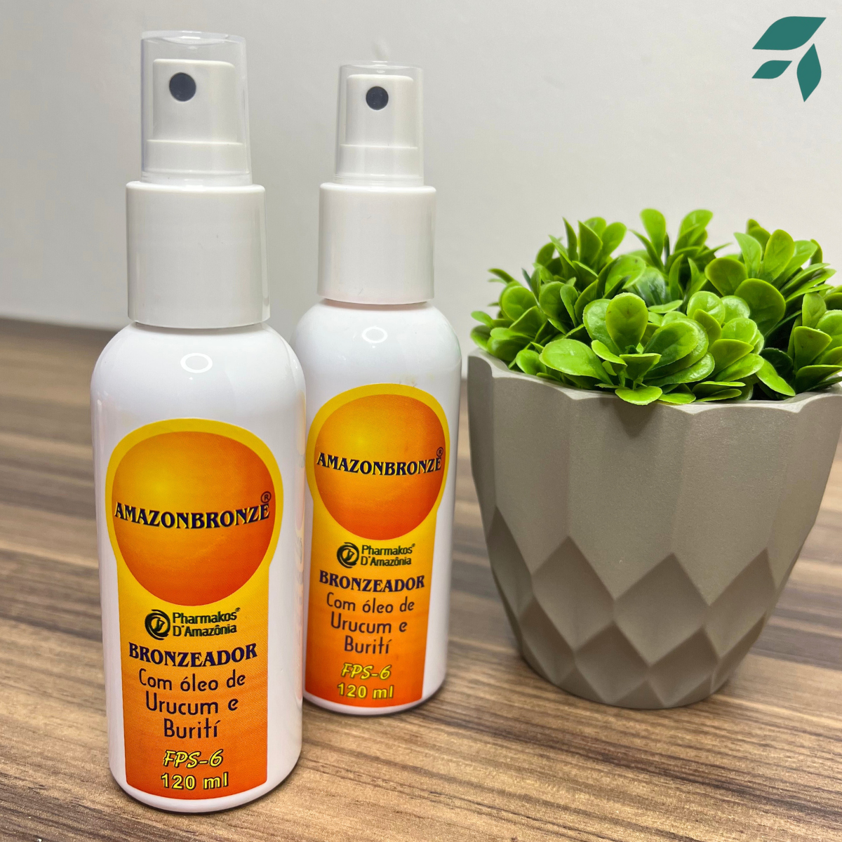 Kit 12 Óleos Bronzeadores Urucum e Buriti 120ml Pharmakos - Natunutra