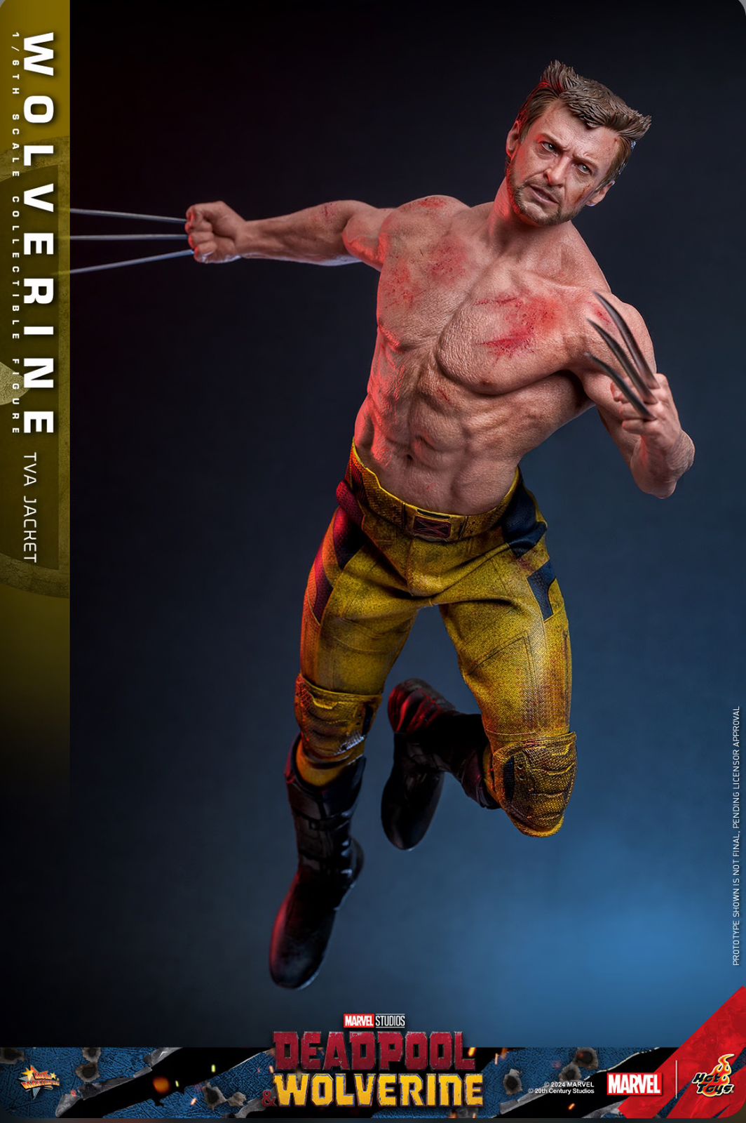 ホットトイズ　WOLVERIN TVA JAKET 🐺 Wolverine TVA 1/6 Scale Figure | Deadpool & Wolverine | Hot