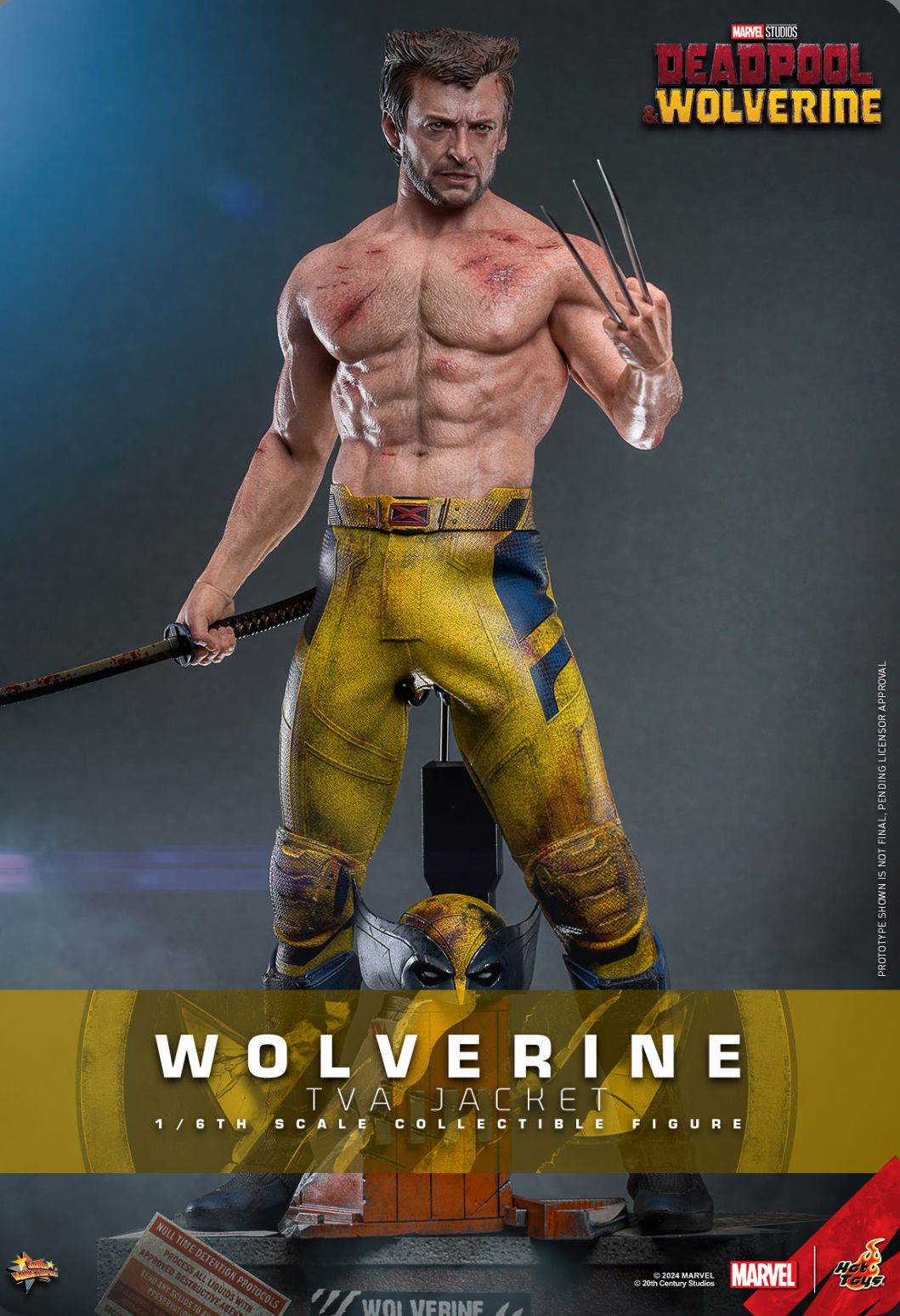 🐺 Wolverine TVA 1/6 Scale Figure | Deadpool & Wolverine | Hot
