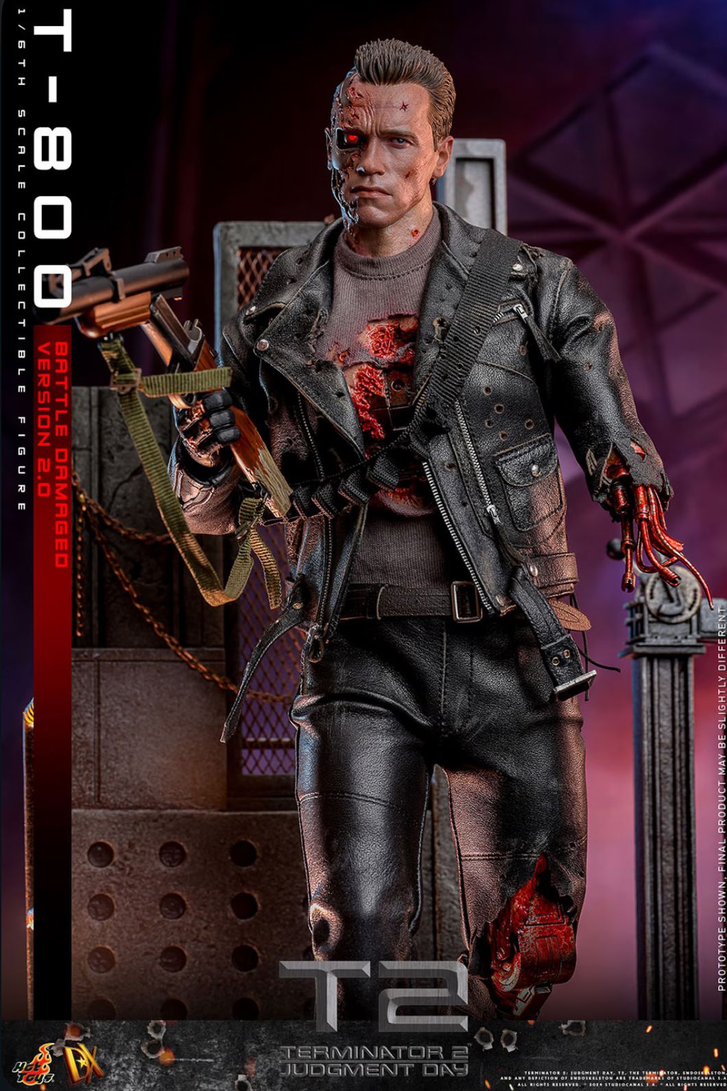 Pré-venda] Hot Toys Terminator 2 - Judgment Day - T-800 (2.0