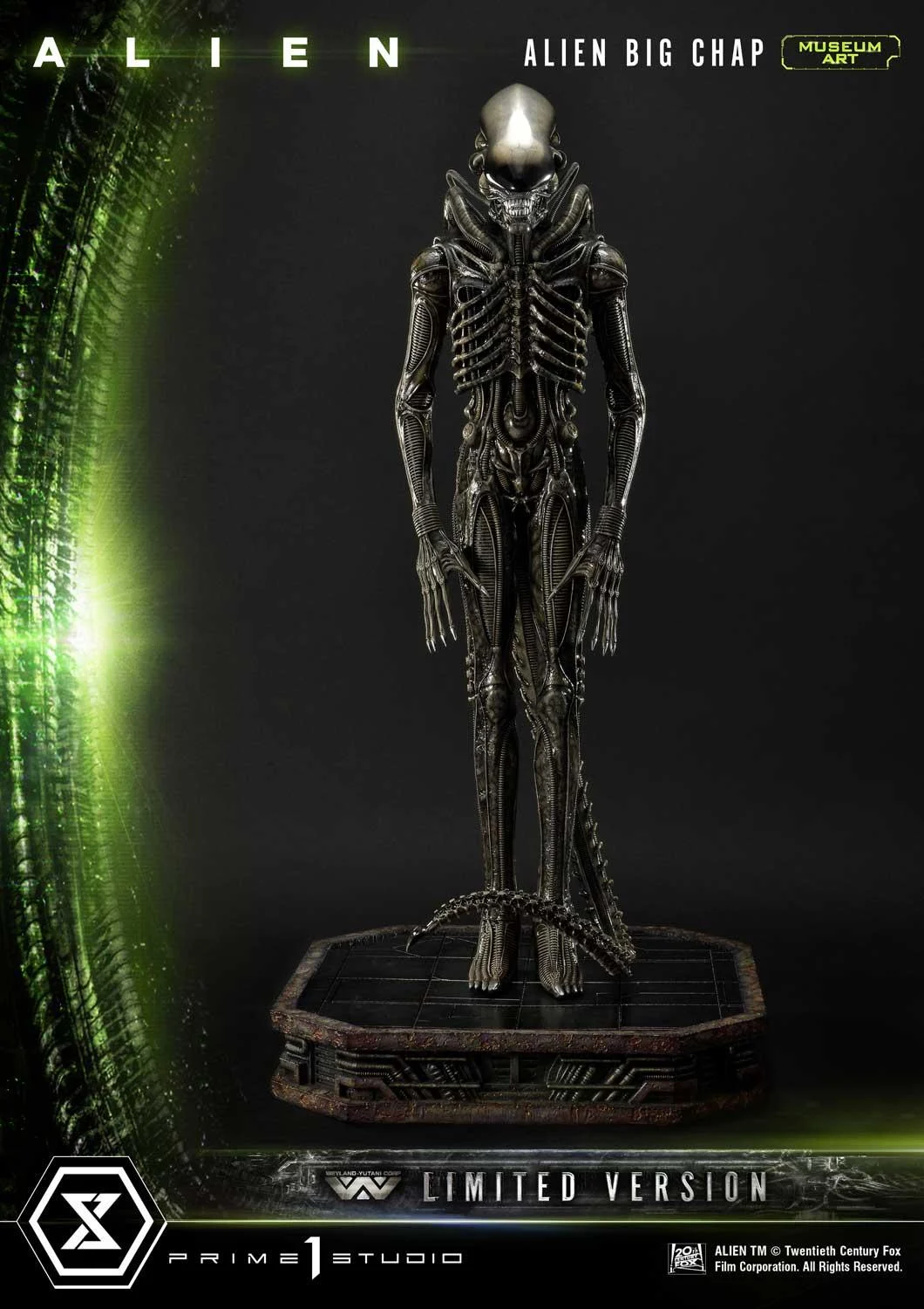 その他 MEDICOM TOY ALIEN Big Chap STATUE 60cm Medicom Alien Big Chap Statue black