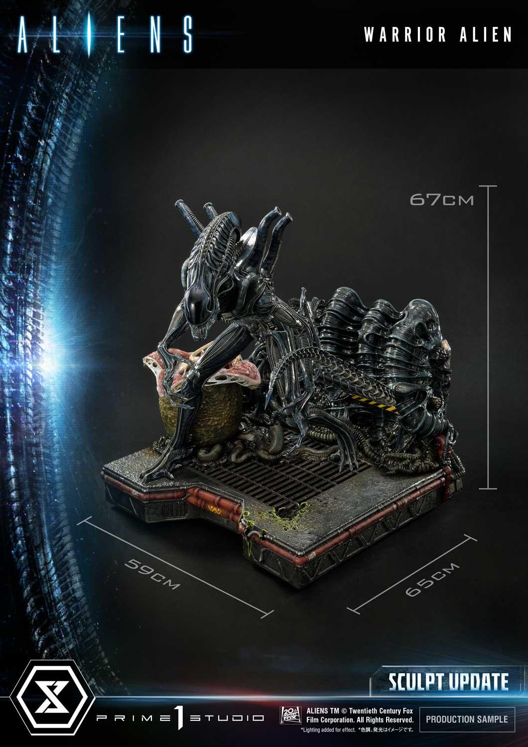 Warrior Alien Diorama - Estátua Premium Colecionável | Prime 1