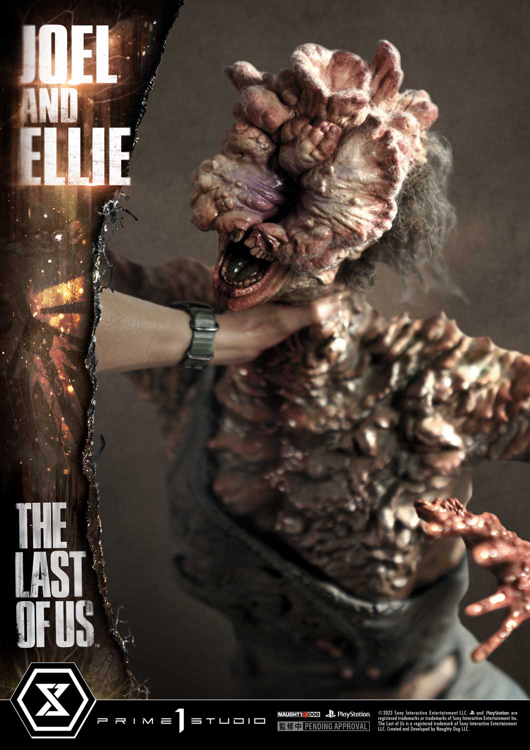 The Last of Us Part I - Estátua Joel & Ellie Prime 1 Studio