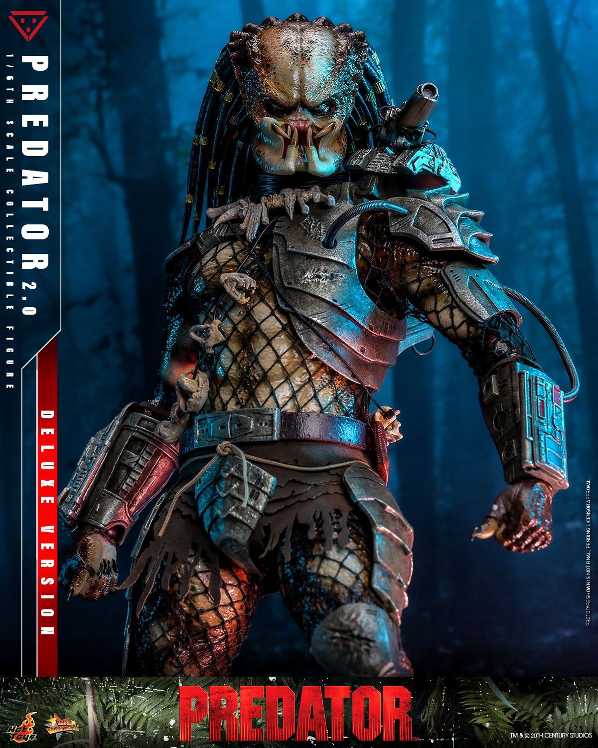 Hot Toys プレデター フィギュア 🛒【PRÉ-VENDA】Predator 2.0 - Figura 1/6 Escala Deluxe (Hot Toys