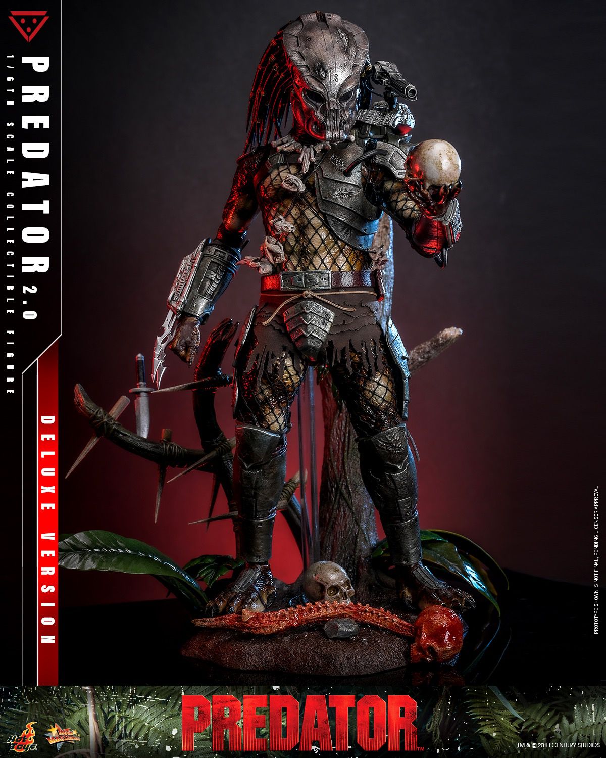Hot Toys プレデター フィギュア 🛒【PRÉ-VENDA】Predator 2.0 - Figura 1/6 Escala Deluxe (Hot Toys