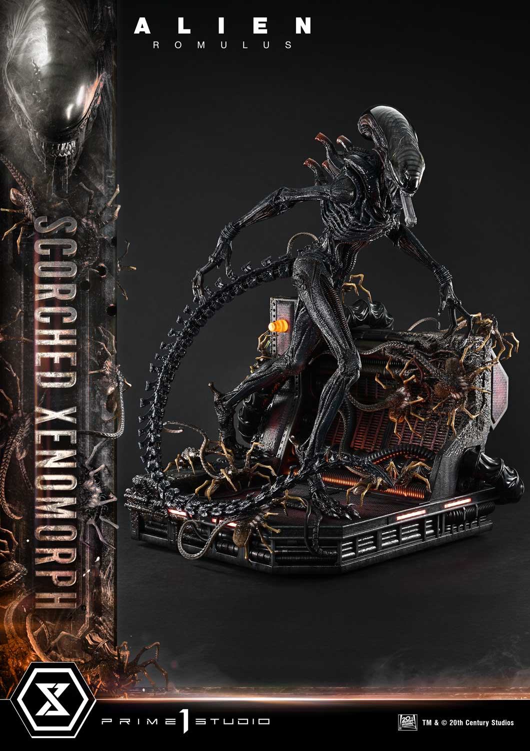 👽 Alien: Romulus Scorched Xenomorph 1/3 Scale Statue | Prime 1