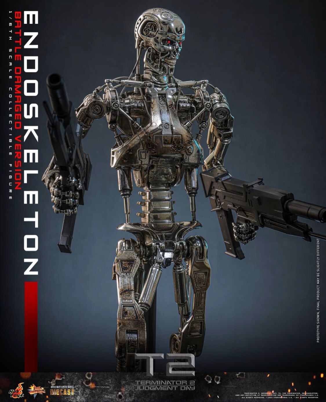 Endoskeleton T-800 Battle Damaged 1/6 – Hot Toys & Sideshow