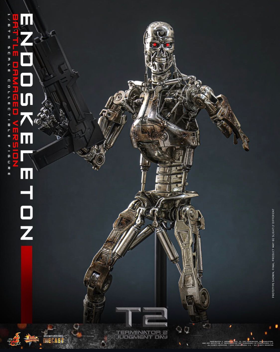 Endoskeleton T-800 Battle Damaged 1/6 – Hot Toys & Sideshow