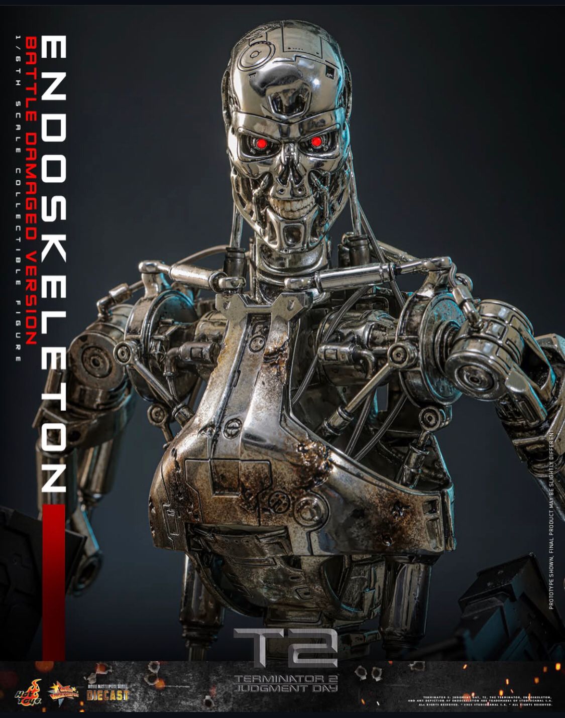 Endoskeleton T-800 Battle Damaged 1/6 – Hot Toys & Sideshow