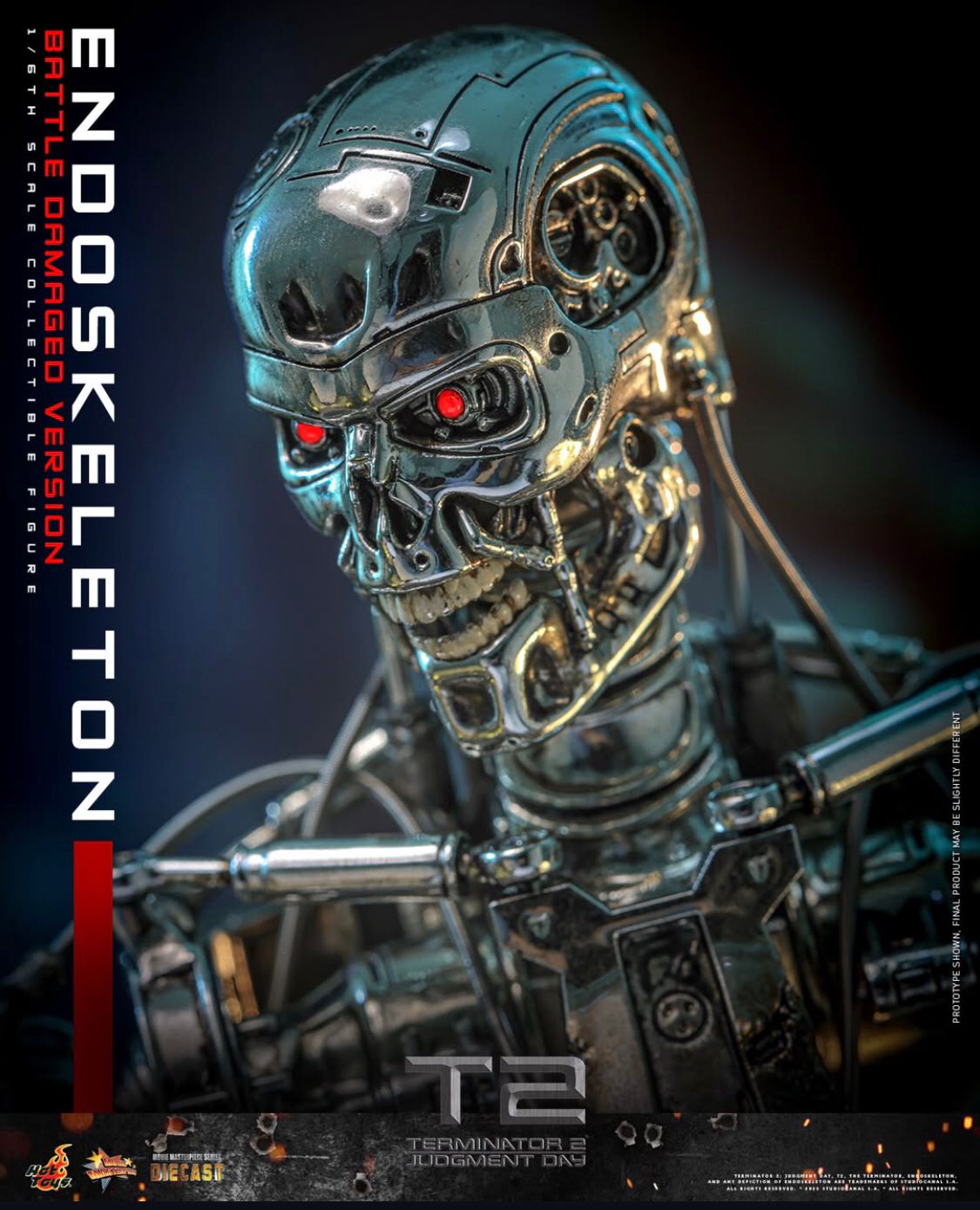 Endoskeleton T-800 Battle Damaged 1/6 – Hot Toys & Sideshow