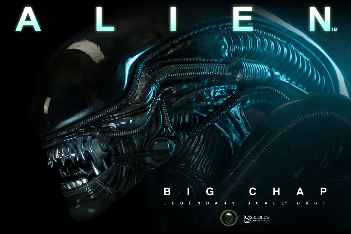 Alien Big Chap Bust 1:2 | Sideshow Legendary Scale Figure - Action